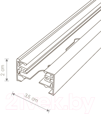 Шинопровод Nowodvorski Profile Track 9451
