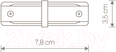 Коннектор для шинопровода Nowodvorski Profile 9453
