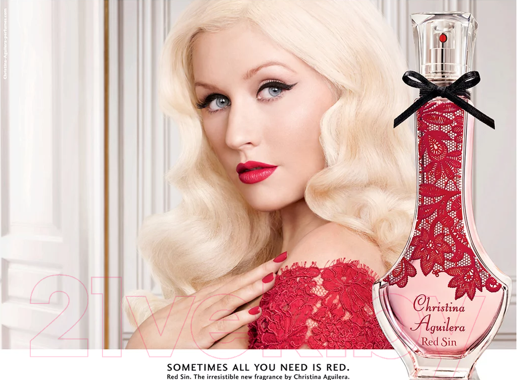 Парфюмерная вода Christina Aguilera Red Sin (30мл)