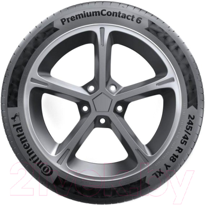 Летняя шина Continental PremiumContact 6 285/45R22 114Y
