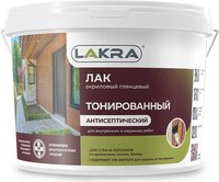 Лак Лакра ВД тонированный (2.5кг, орех) - 