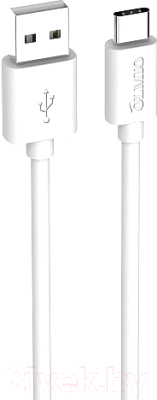 Кабель Olmio USB 2.0 - USB type-C / 038899 (1м, белый)