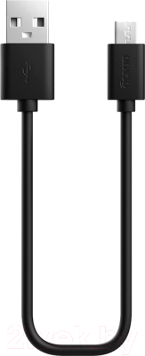 Кабель Olmio USB 2.0 - microUSB 2.1A / 038660 (2м, черный)