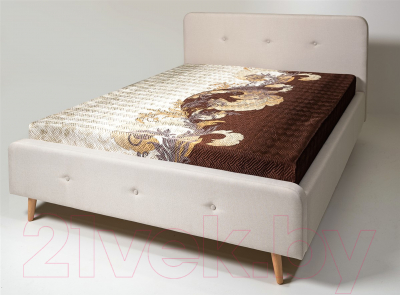 Двуспальная кровать Мебель-Парк Сканди Стелла-1 200x160 (Alex Plain 2)