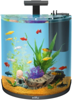 Аквариумный набор Tetra AquaArt Explorer Line 30L / 707594/236875 (черный) - 