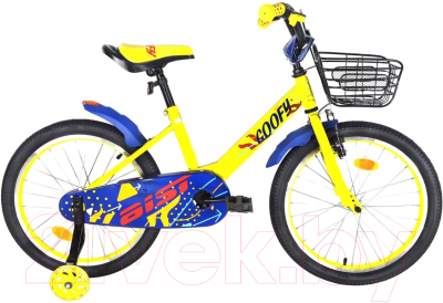 Детский велосипед AIST Goofy 2020 (12, желтый)