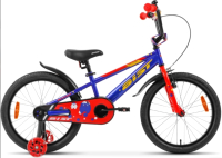Детский велосипед AIST Pluto 16 2021 (синий) - 