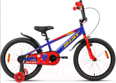Детский велосипед AIST Pluto 16 2021 (синий)