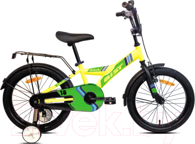 Детский велосипед AIST Stitch 2021 (18, желтый)