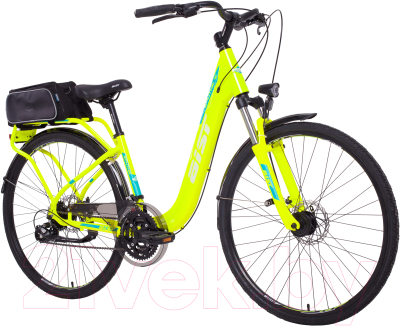 Велосипед AIST Sputnik W (19.5, зеленый/голубой)