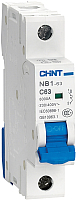 Выключатель автоматический Chint NB1-63H 1P 16A 10кА C (R) / 179784 - 
