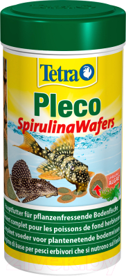 Корм для рыб Tetra Pleco Spirulina Wafers (250мл)