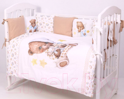 Комплект постельный для малышей Топотушки Пижамная вечеринка / 684
