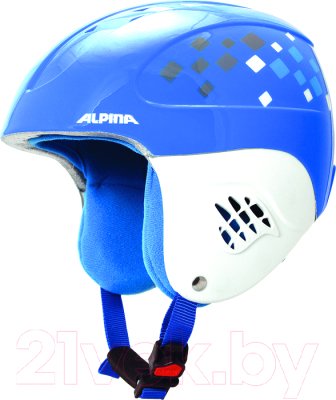 Шлем горнолыжный Alpina Sports Carat / A9035-87 (р-р 48-52, синий)