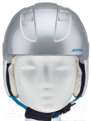 Шлем горнолыжный Alpina Sports Carat / A9035-86 (р-р 48-52, Ice Bear)