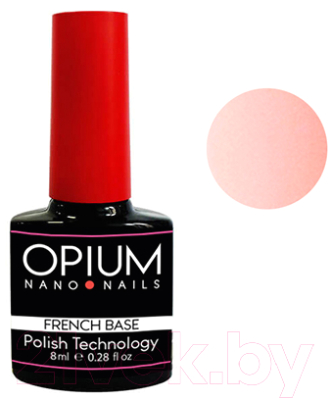 База для гель-лака Opium French nano nails base color 5 (8мл)