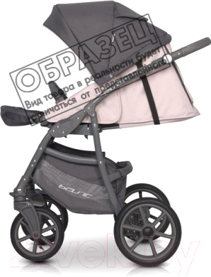 Детская универсальная коляска Riko Basic Pastel 2 в 1 (03/Powder Pink)