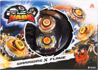 Игровой набор Infinity Nado Два волчка Сплит Warriors & Flame / 36057 - 