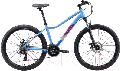 Велосипед Welt Cycle Edelweiss 1.0 D 26 2020 (S, Matt Light Blue/Violet)
