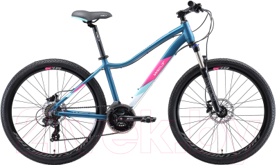 Велосипед Welt Cycle Edelweiss 1.0 HD 26 2020 (S, Matt Dark Ocean Blue/Pink)