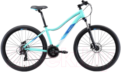 Велосипед Welt Cycle Edelweiss 1.0 HD 27 2020 (M, Matt Mint Green/Blue)