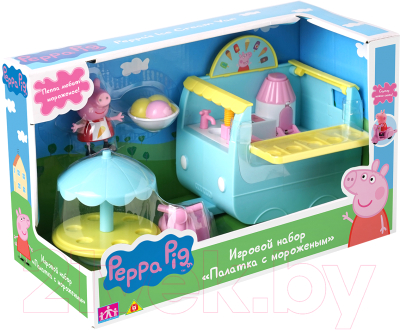 Мини-кафе игрушечное Peppa Pig Палатка с мороженым / 33849