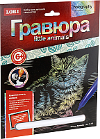 Гравюра Lori Animals Little большая. Котенок британец / Гр-535 - 