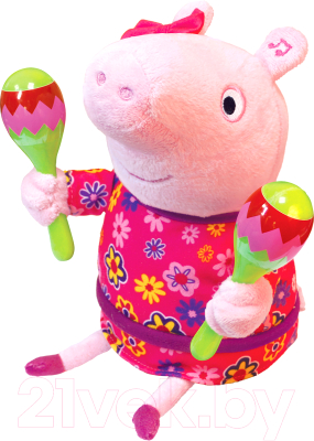 

Мягкая игрушка Peppa Pig, Пеппа с маракасами / 33757