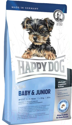 

Корм для собак Happy Dog, Supreme Mini Baby & Junior / 60580