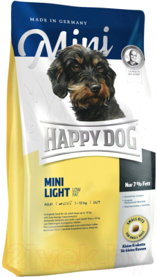 Сухой корм для собак Happy Dog Supreme Mini Light Low Fat / 60101 (4кг)
