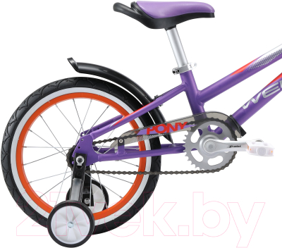 Детский велосипед Welt Cycle Pony 16 2020 (Purple/Orange)