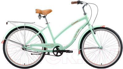 Велосипед Welt Cycle Queen Al 3 2020 (Light Green)