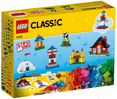 Конструктор Lego Classic Кубики и домики / 11008