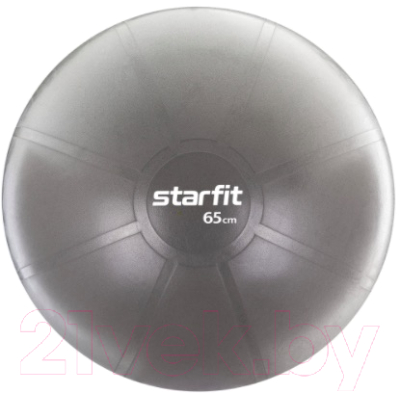 Фитбол гладкий Starfit Pro GB-107 (65см, серый)
