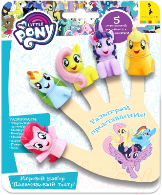 

Развивающий игровой набор My Little Pony, Пальчиковый театр. Мой маленький пони / 34789
