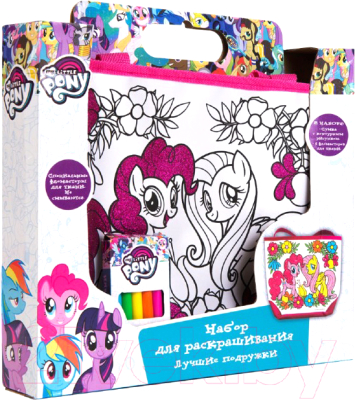

Набор для творчества My Little Pony, Роспись сумки. Лучшие подружки / 36911