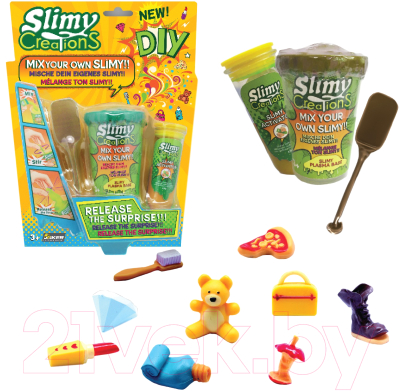 Набор для создания слайма Slimy С игрушкой / 37310 (золотой)