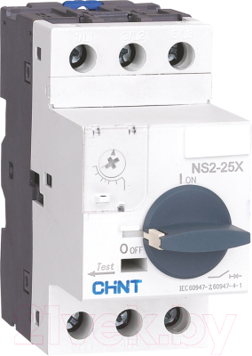 Автоматический выключатель пуска двигателя Chint NS2-25X 0.4-0.63А / 495137