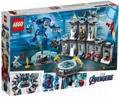 Lego Marvel Super Heroes Laboratoriya Zheleznogo Cheloveka 76125 Konstruktor Kupit V Minske Gomele Vitebske Mogileve Breste Grodno