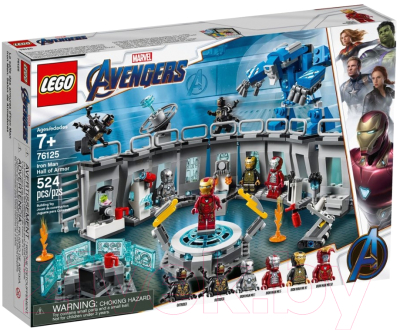 

Конструктор Lego, Marvel Super Heroes Лаборатория Железного человека 76125