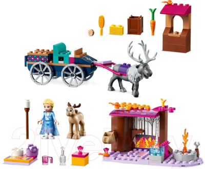 Конструктор Lego Disney Princess Дорожные приключения Эльзы 41166