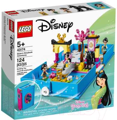 

Конструктор Lego, Disney Princess Книга сказочных приключений Мулан 43174