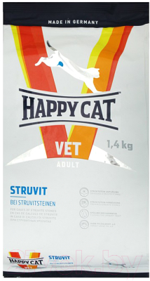 

Корм для кошек Happy Cat, VET Diet Struvit / 70322