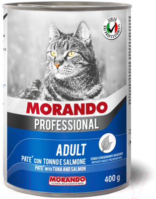 Влажный корм для кошек Morando Professional Tuna & Salmon (400г)