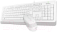 Клавиатура+мышь A4Tech Fstyler F1010 (белый/серый) - 