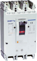 

Выключатель автоматический Chint, NM8-400S 400А 3P 70кА / 149726