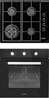 

Комплект встраиваемой техники Exiteq, EXO-202 + PL640STG-E/A
