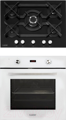 

Комплект встраиваемой техники Exiteq, EXO-205 White + EXH-301