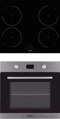 Комплект встраиваемой техники Exiteq EXO-205 Inox + EXH-106IB