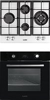 

Комплект встраиваемой техники Exiteq, EXO-205 Black + PF640STGW-E/A